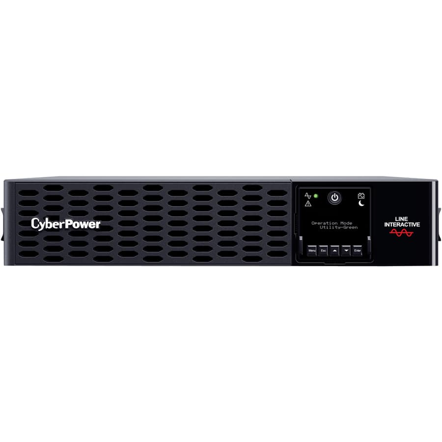 CyberPower PR2200RTXL2UAN 2200VA 2200W 2U rackmount sine wave UPS with 8 NEMA 5-20R outlets