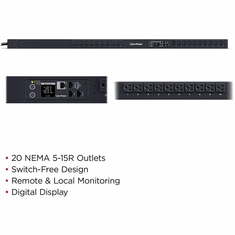 CYBERPOWER PDU31116 PDU view 8