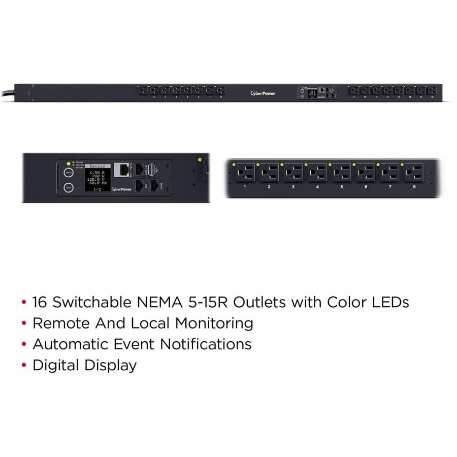 CYBERPOWER PDU41116 PDU view 8