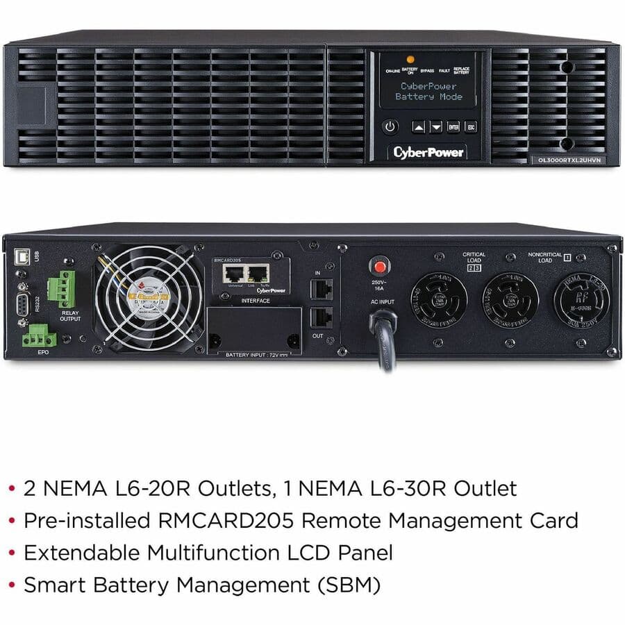 3KVA ONLINE UPS 2U view 11