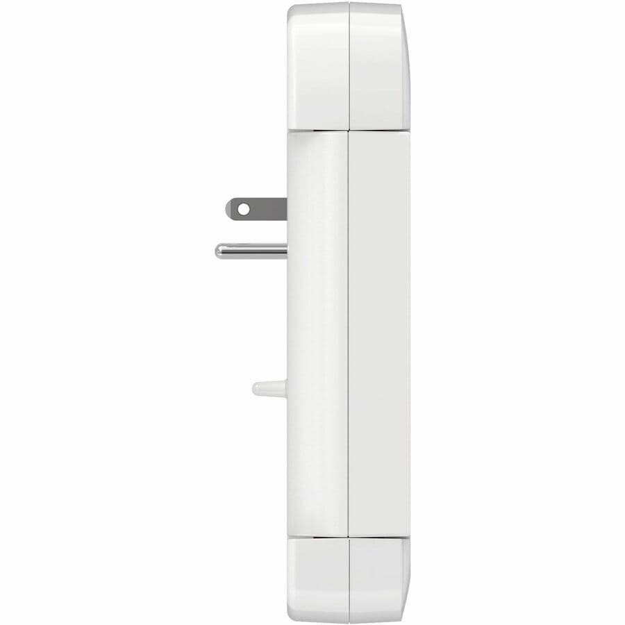 CyberPower CSP600WSURC5 white swivel wall tap surge protector with 2 USB ports