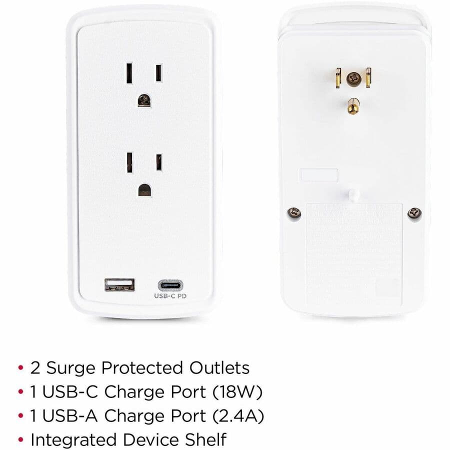 CyberPower P2WUCHD portable battery pack in pearl gray for charging mobile devices