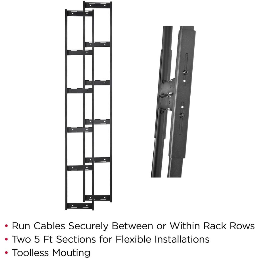 CyberPower CRA30008 10 ft cable ladder with two 5 ft sections for enclosure cable management