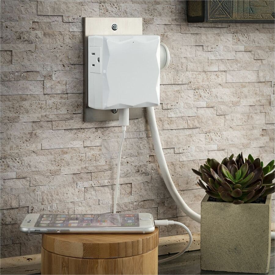 CyberPower P2WUC3 wall-tap surge protector with 3 USB-C ports and 30 W output