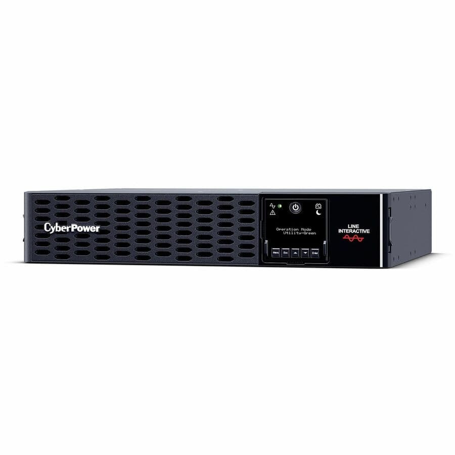 CyberPower PR3000RTXL2UN 3000VA 3000W 2U rackmount sine wave UPS with 8 NEMA 5-20R and 1 NEMA L5-30R outlets