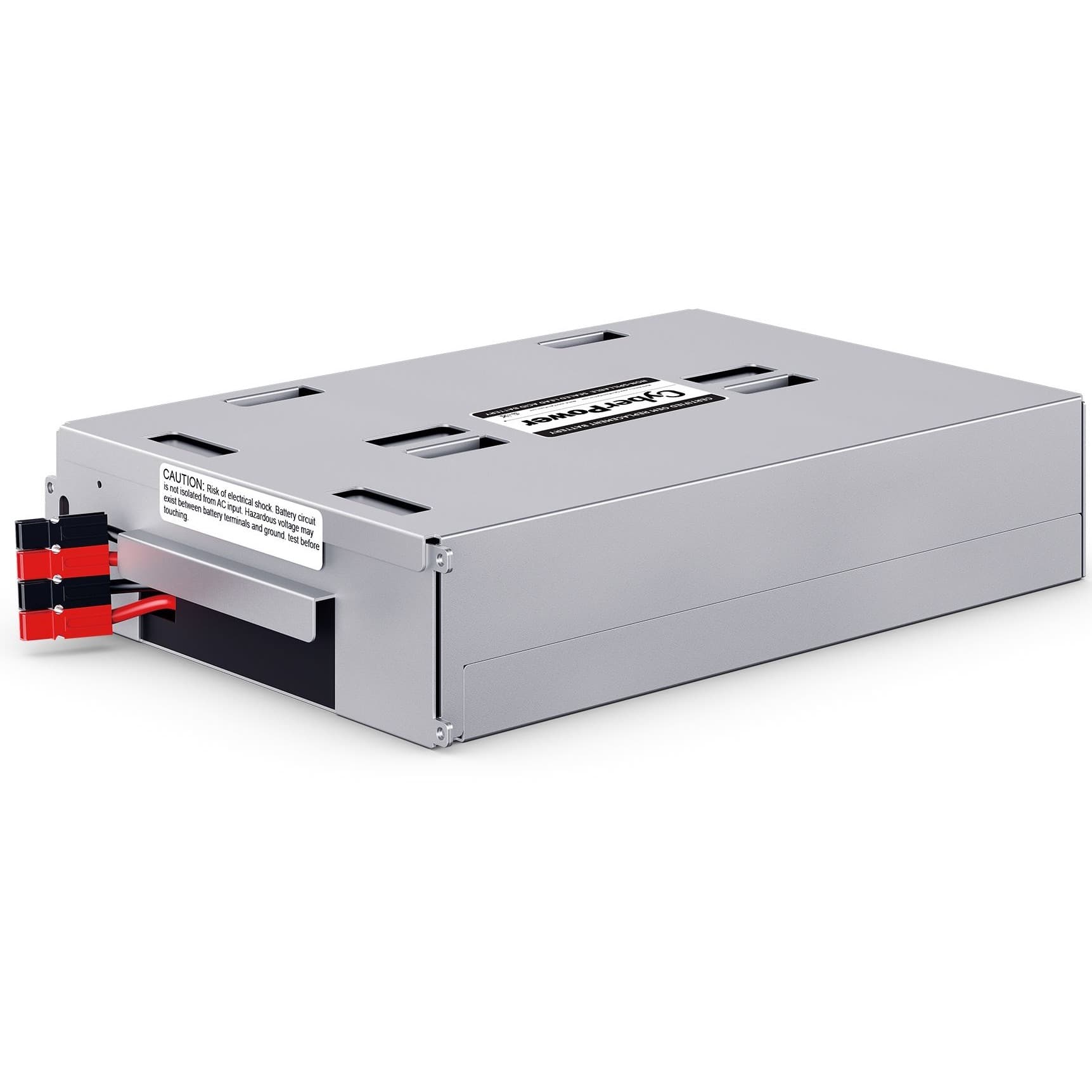 CyberPower RB1270X4E 12 V 7 Ah replacement battery cartridge with four sealed lead-acid batteries