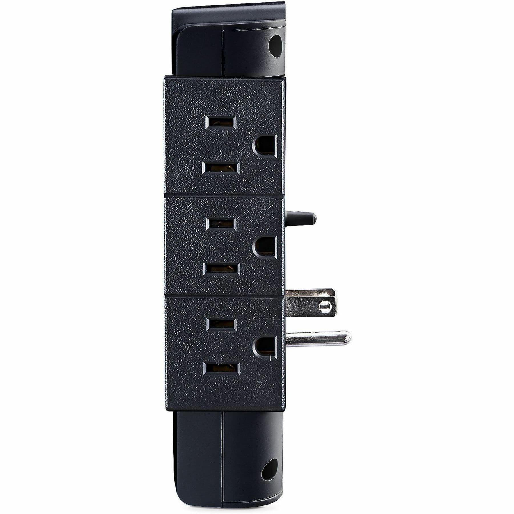 CyberPower CSP600WSU surge protector with 6 swivel outlets and 2 USB charging ports