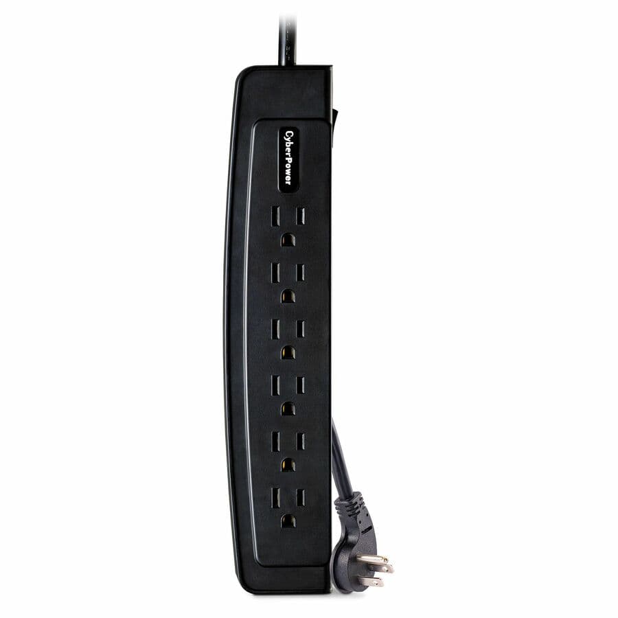 CyberPower CSP604T 6-outlet surge protector with 1,350 joules and RJ11 line protection