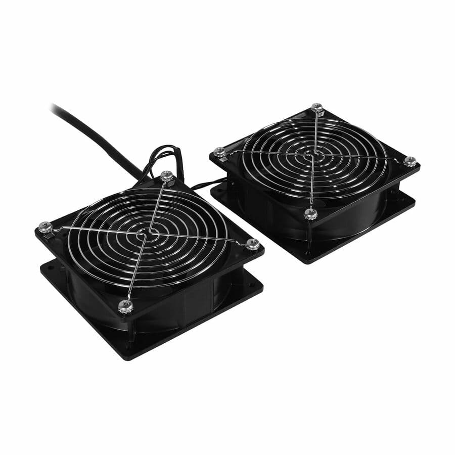 CYBERPOWER CRA12002 2U ROOF MNT FAN KIT 2X 208V IEC C14 CFM160 6.5FT 2YR WARR view 2