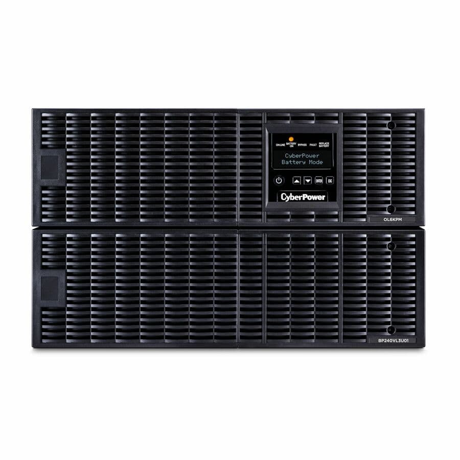 6KVA/5.4KW ONLINE UPS 6U RT view 7