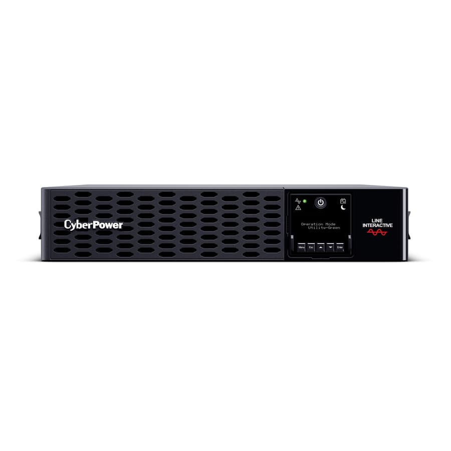 CyberPower PR2200RTXL2UAN 2200VA 2200W 2U rackmount sine wave UPS with 8 NEMA 5-20R outlets