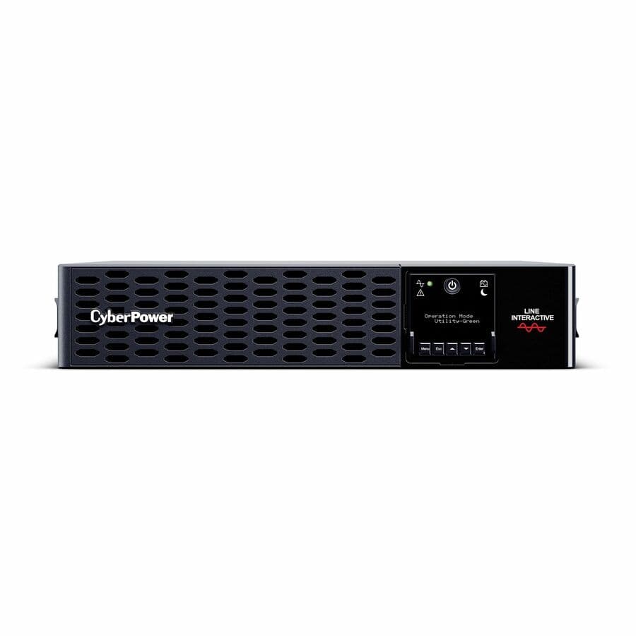 CyberPower PR3000RTXL2UN 3000VA 3000W 2U rackmount sine wave UPS with 8 NEMA 5-20R and 1 NEMA L5-30R outlets
