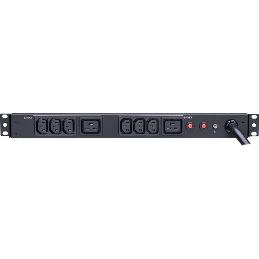 30A BASIC PDU 1U 8 OUT C19/C13 view 4