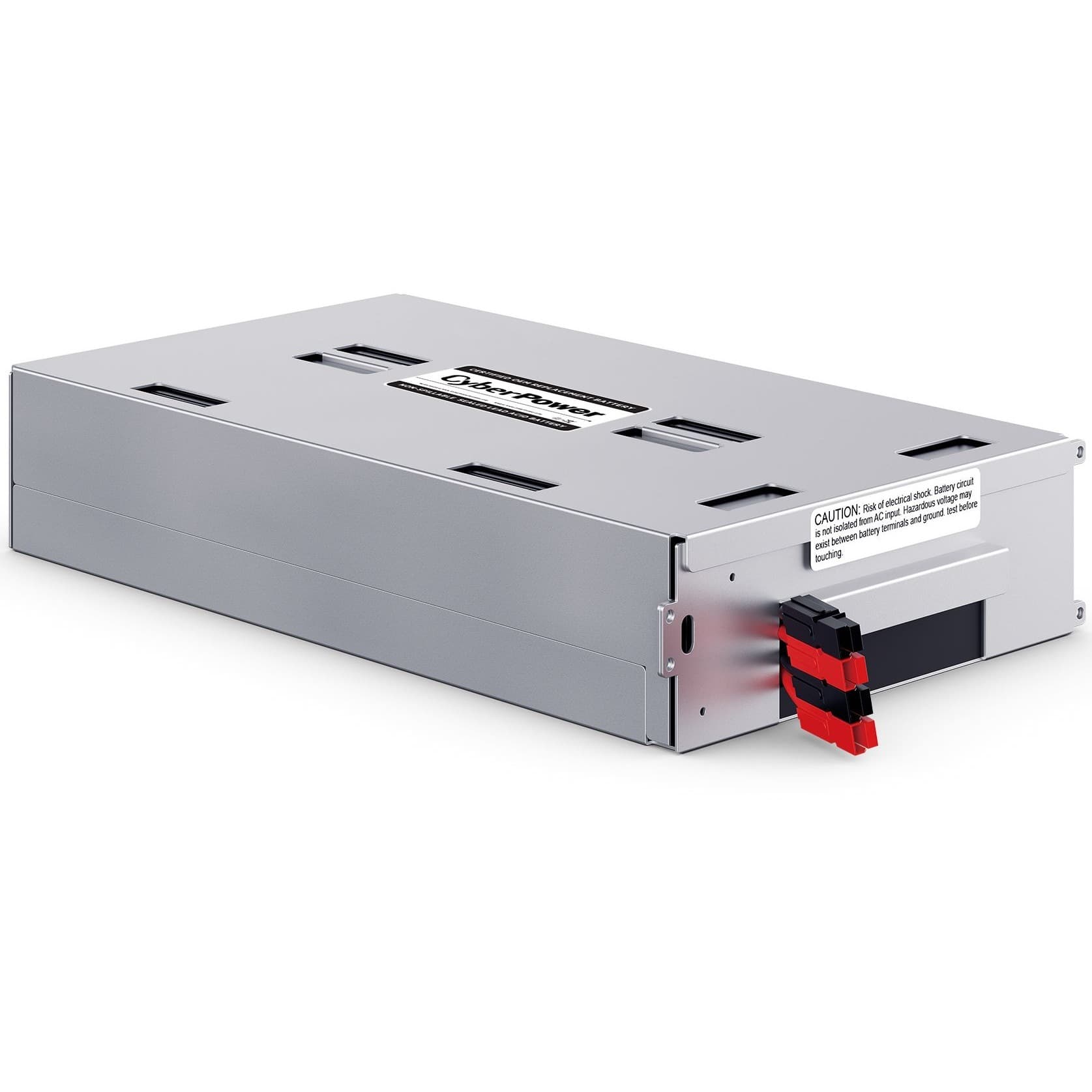 CyberPower RB1270X4E 12 V 7 Ah replacement battery cartridge with four sealed lead-acid batteries