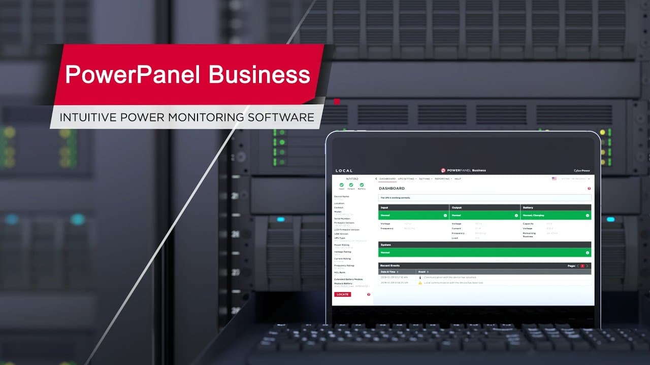 CyberPower PowerPanel Business Product Quick View