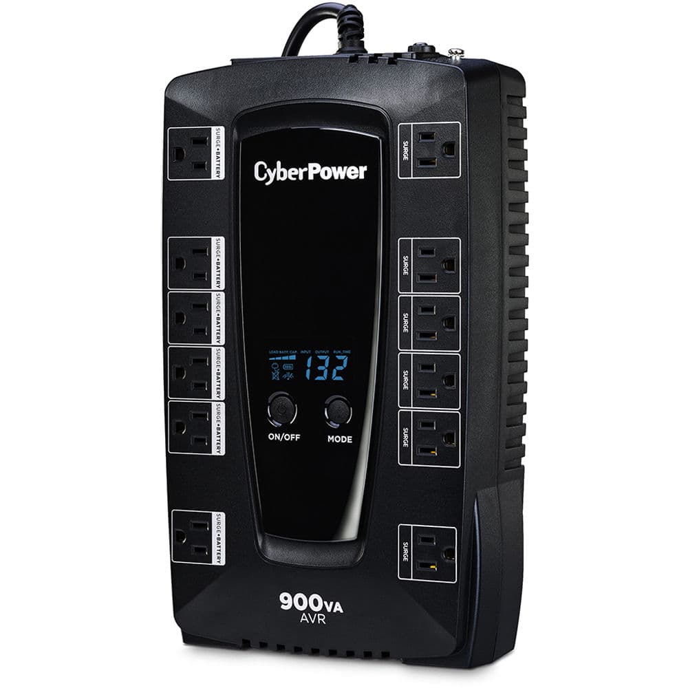 CyberPower AVRG900LCD 900 VA 480 W UPS LCD AVR | Desktop UPS, LCD