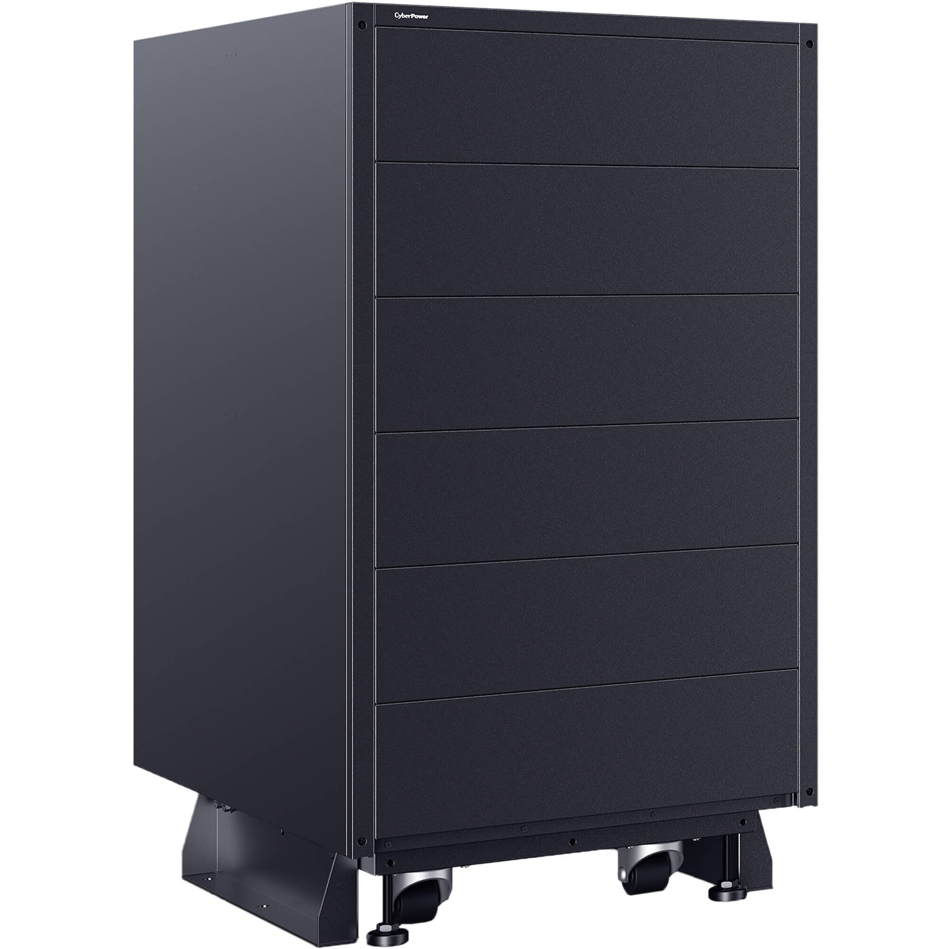 CyberPower BCT6L9N225 modular battery cabinet for 3-phase UPS systems with black enclosure