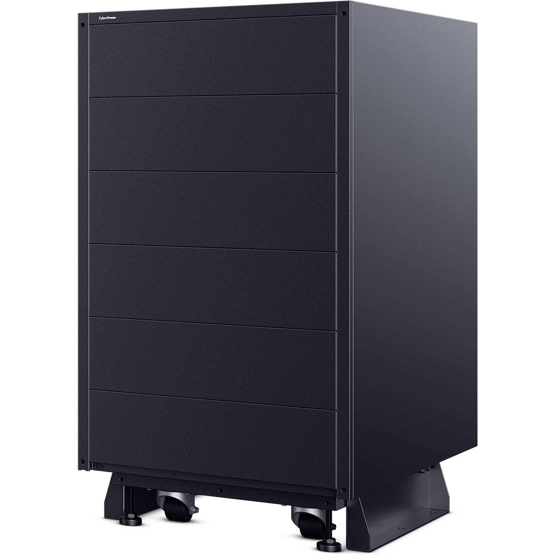 CyberPower BCT6L9N225 modular battery cabinet for 3-phase UPS systems with black enclosure