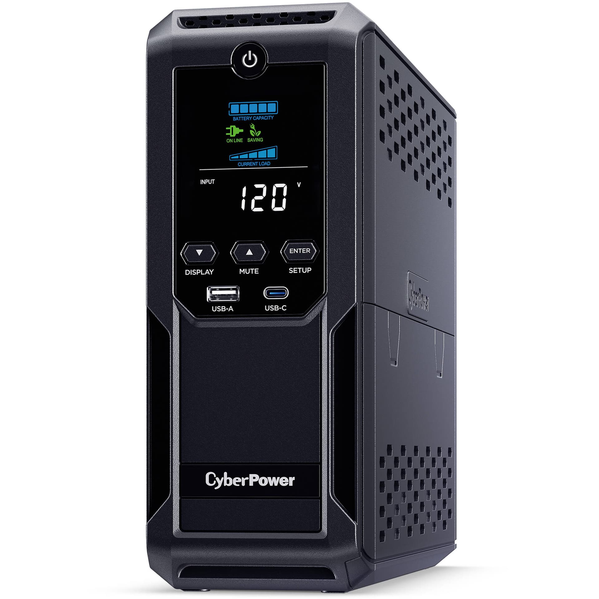 CyberPower CP1350AVRLCD3 1,350 VA line-interactive UPS mini-tower with LCD