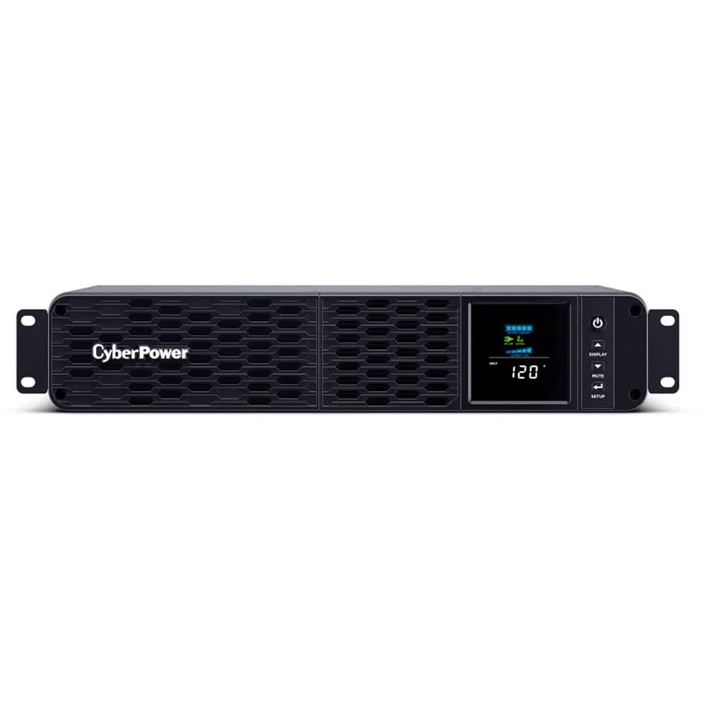 CyberPower CP2000PFCRM2U 2U rack-mount UPS with 8 NEMA 5-20R outlets