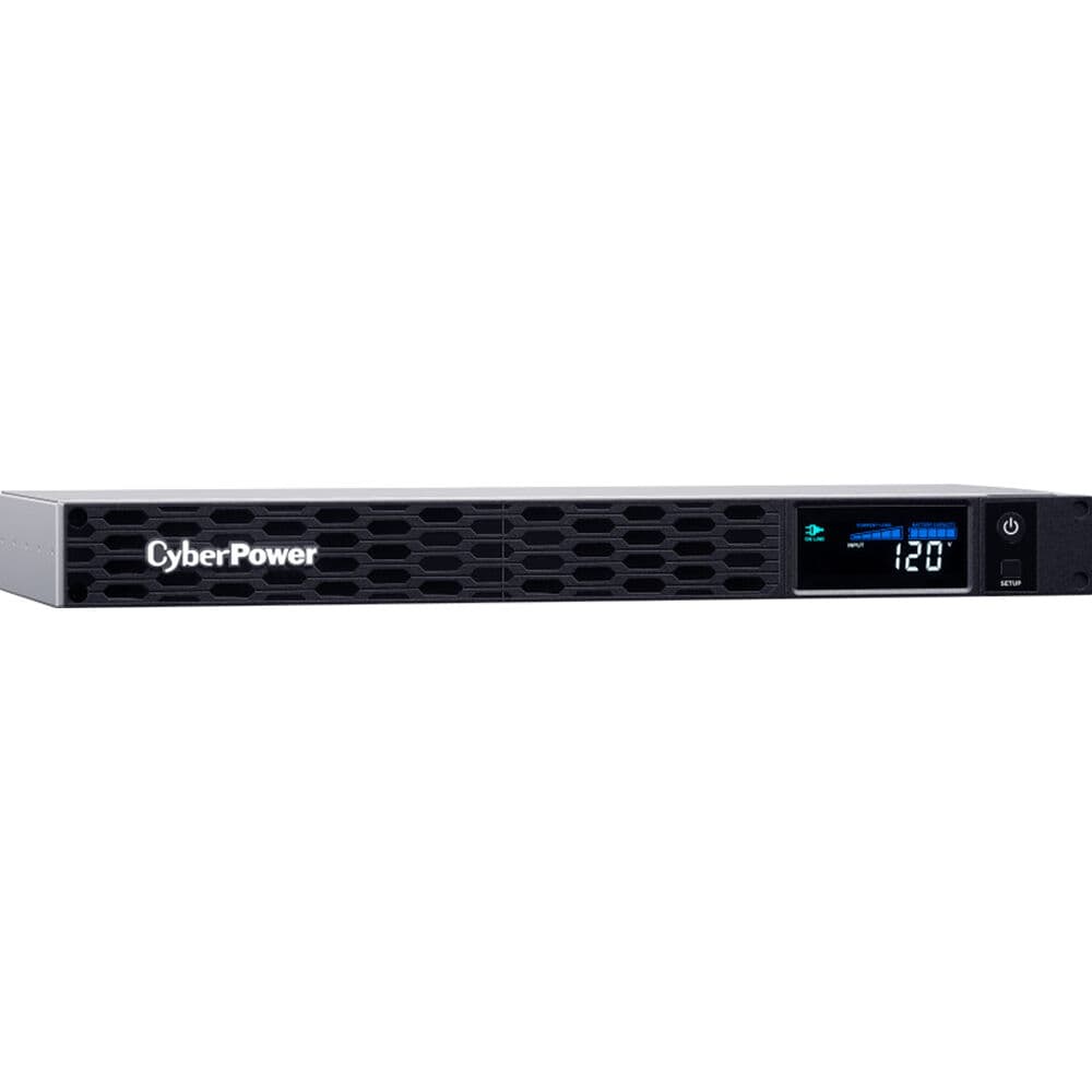 CyberPower CP700PFCRM1U 700 VA 1U rack mount UPS with 6 NEMA 5-15R outlets