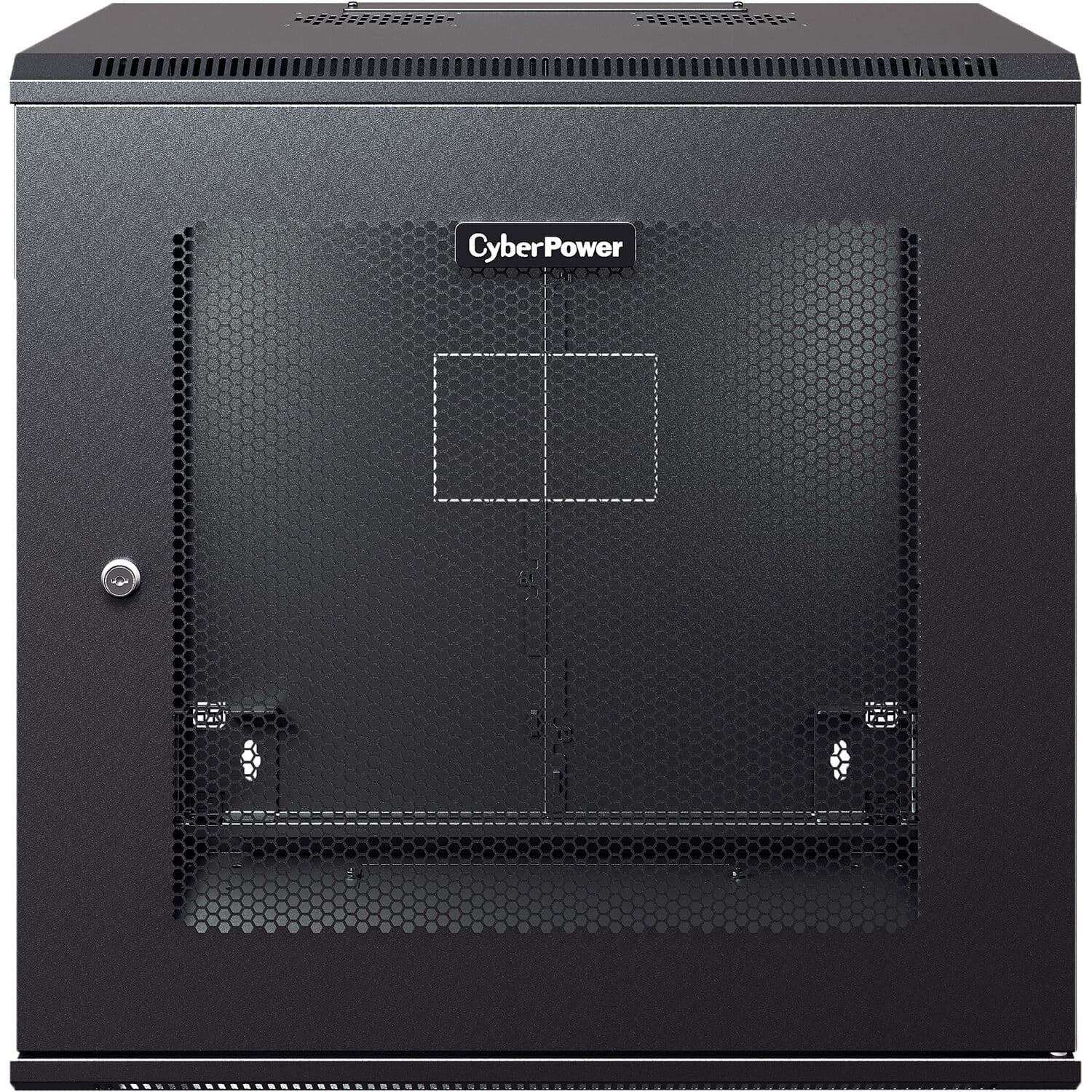 12U Wall Mount Rack Enclosure view 2