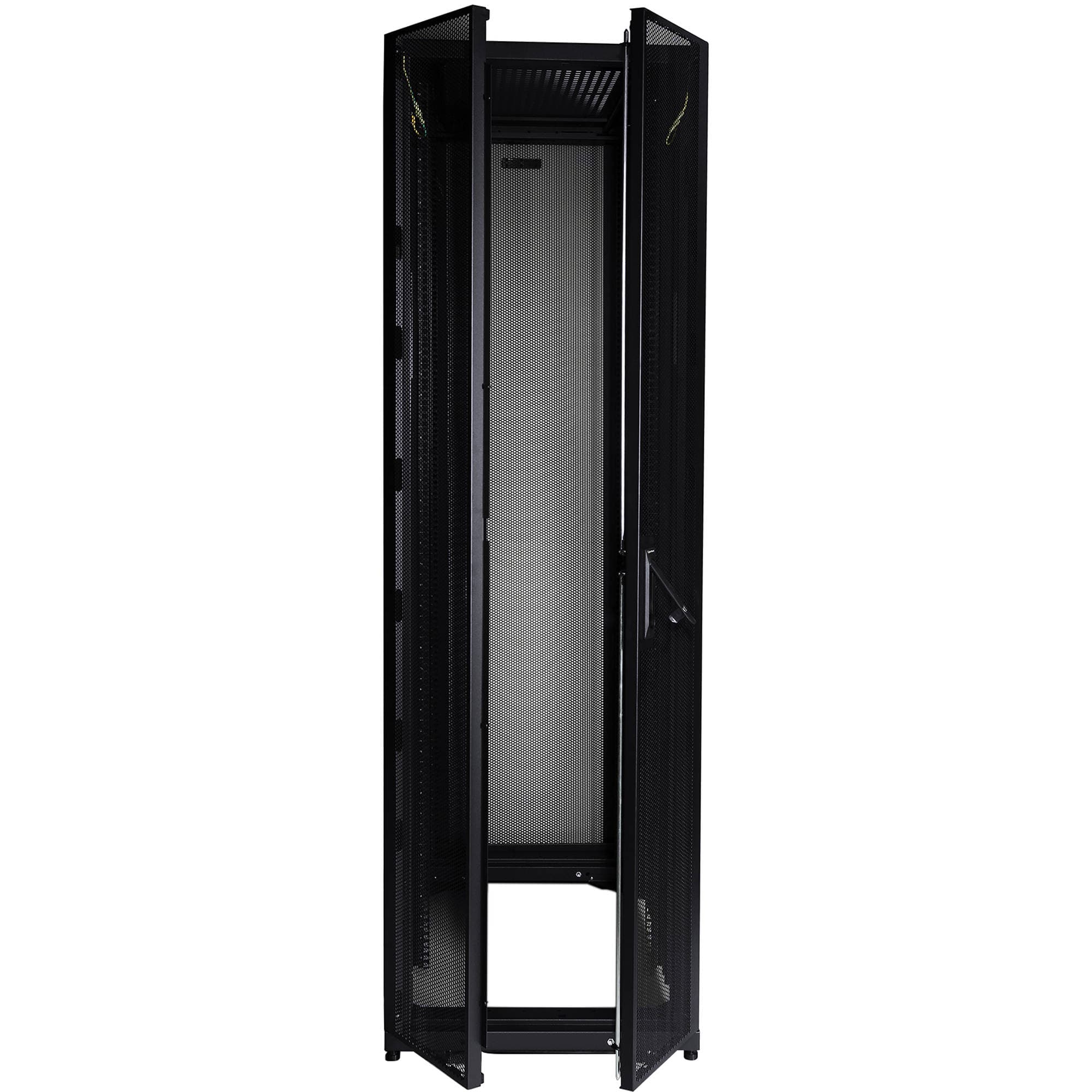42U 19" Black Rack view 3