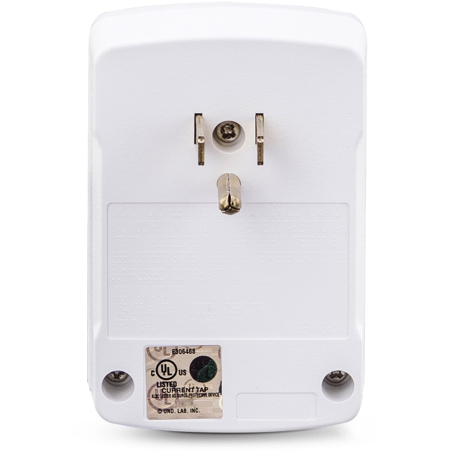 CyberPower CSP100TW single-outlet surge protector with 900 J protection and RJ11 filtering