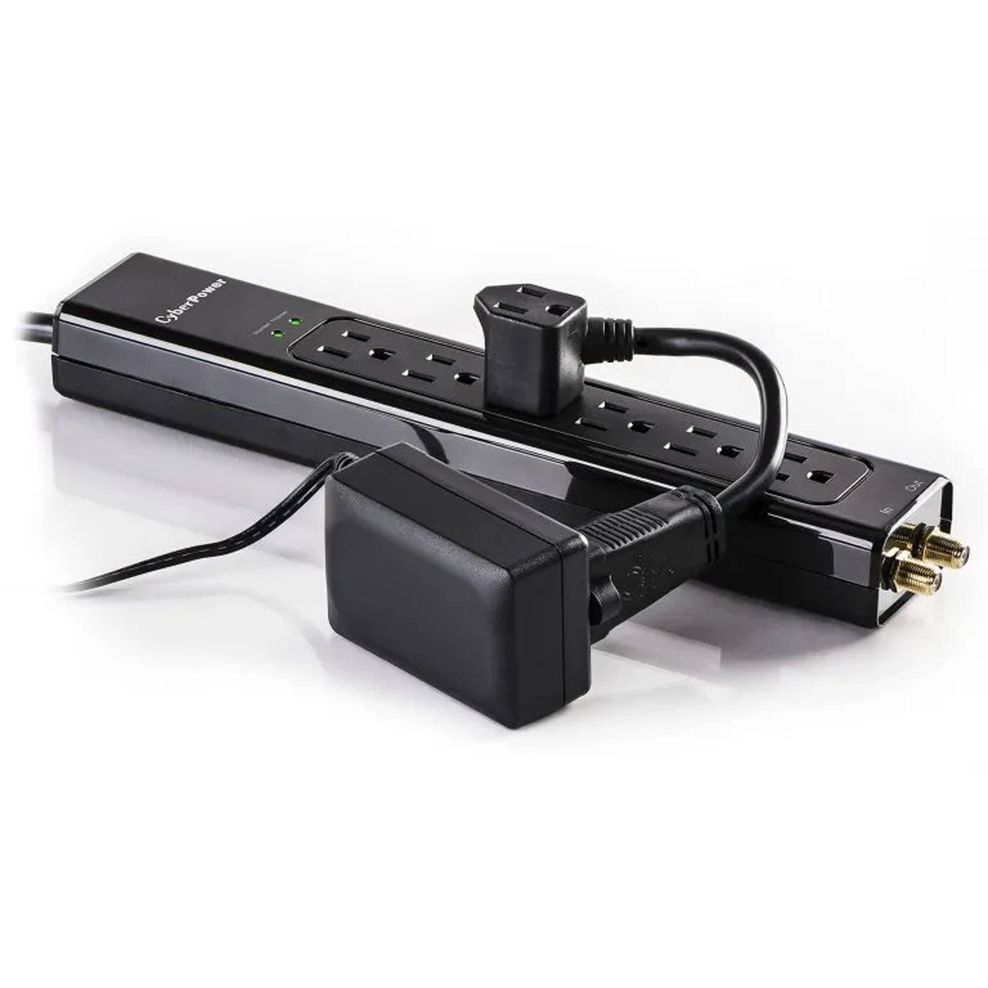 CyberPower GC201 2 outlet extender cable for expanding one wall outlet into two connections