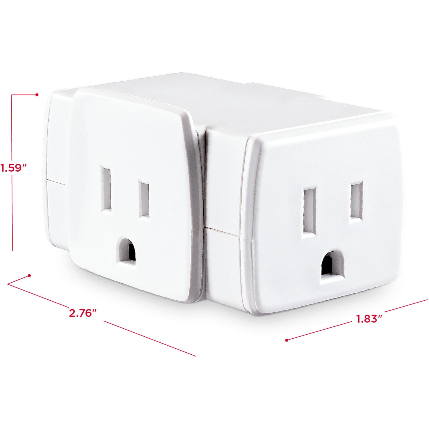 CyberPower GT3WT 3-sided wall tap outlet for compact power distribution