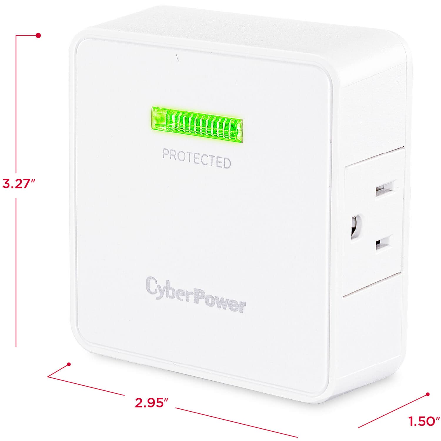 CyberPower HT200W wall tap surge protector for indoor outlet-level power protection