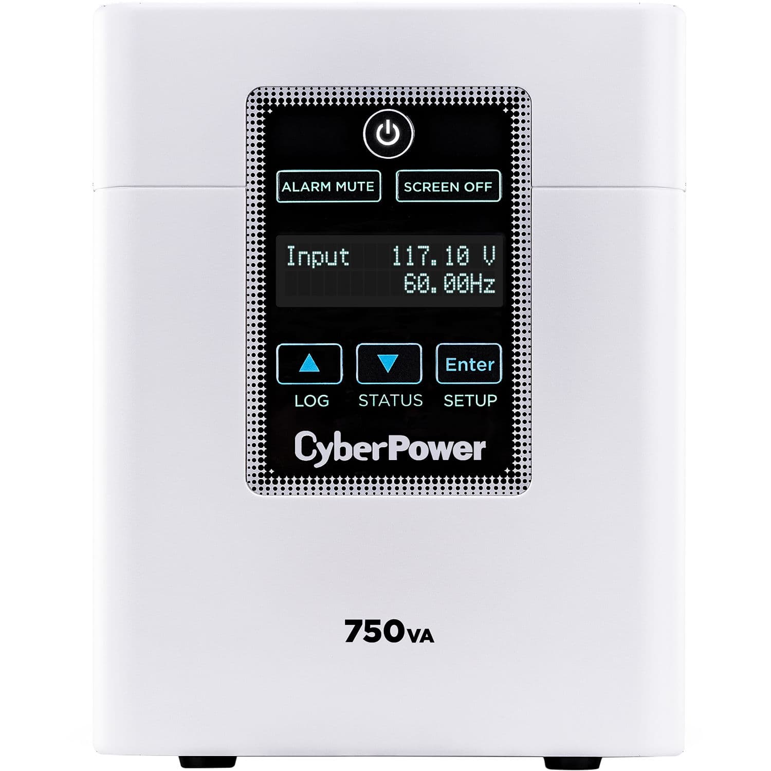 CyberPower M750L mini tower line-interactive UPS, 600 W, 750 VA, 120 VAC