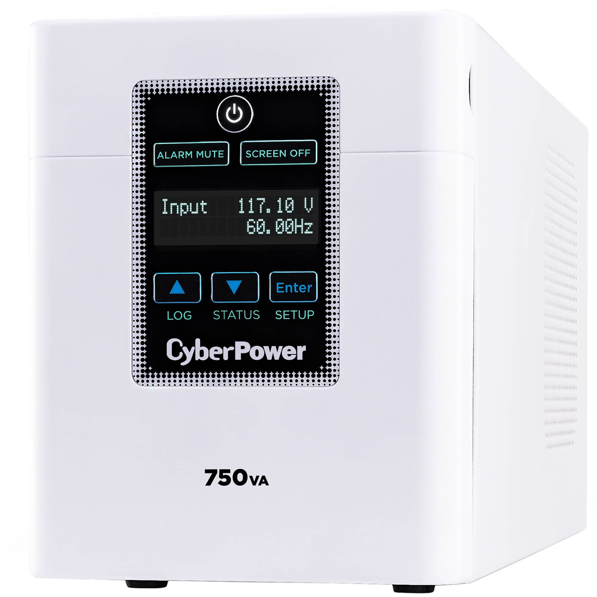 CyberPower M750L mini tower line-interactive UPS, 600 W, 750 VA, 120 VAC