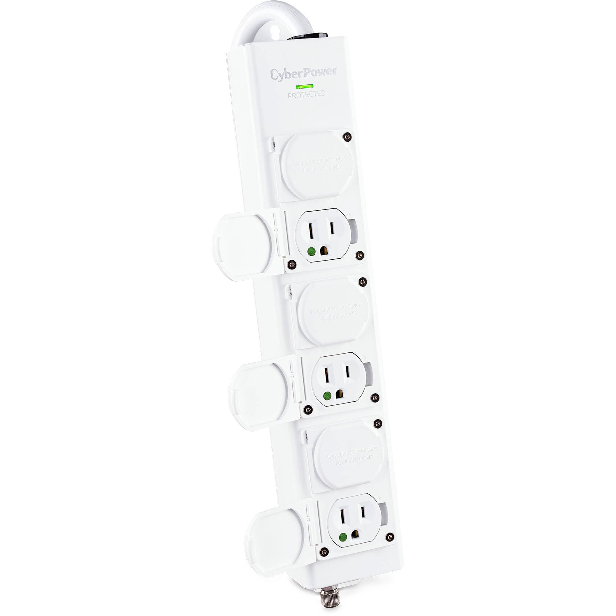 CyberPower MPV615S Medical Grade Surge Protector, 6 Outlets, 1,560 J
