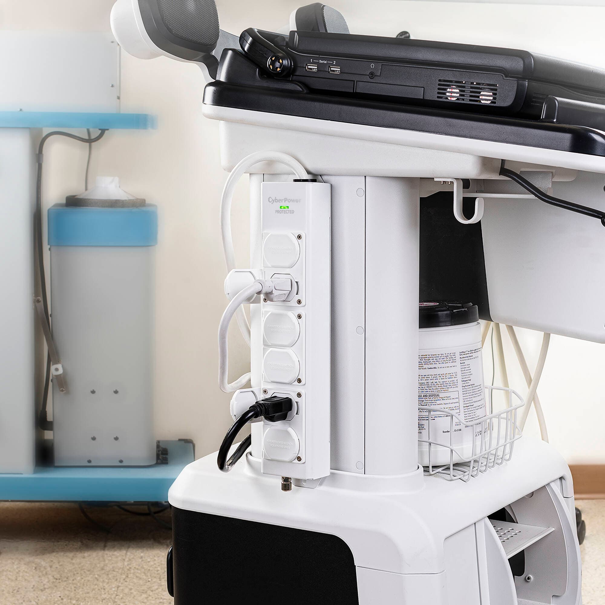 CyberPower MPV615S medical grade surge protector with 6 outlets, 15 ft cord, and 1,560 J protection