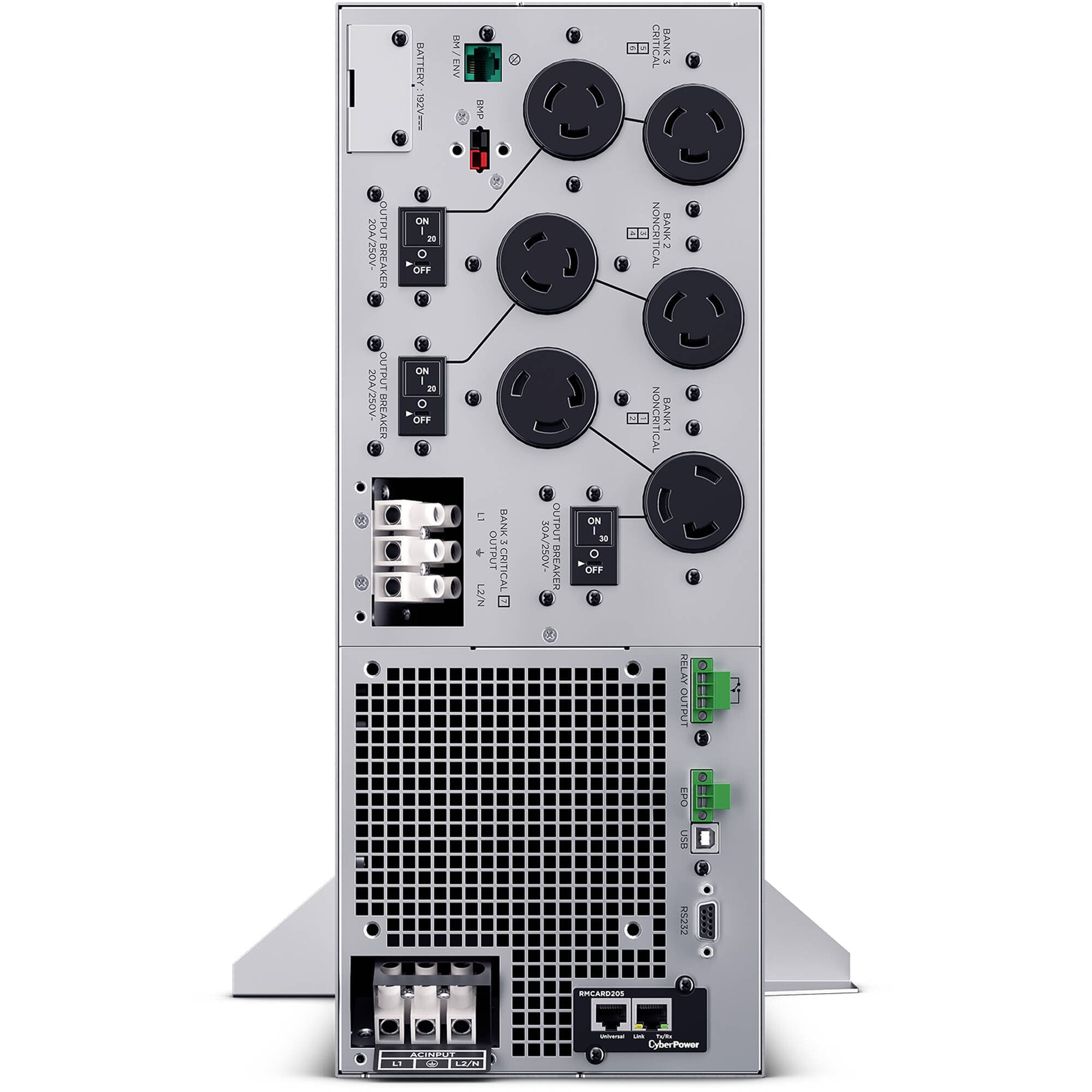 CyberPower OL10KRTHD 10,000 VA 10,000 W online rack mount UPS 4U for enterprise power protection