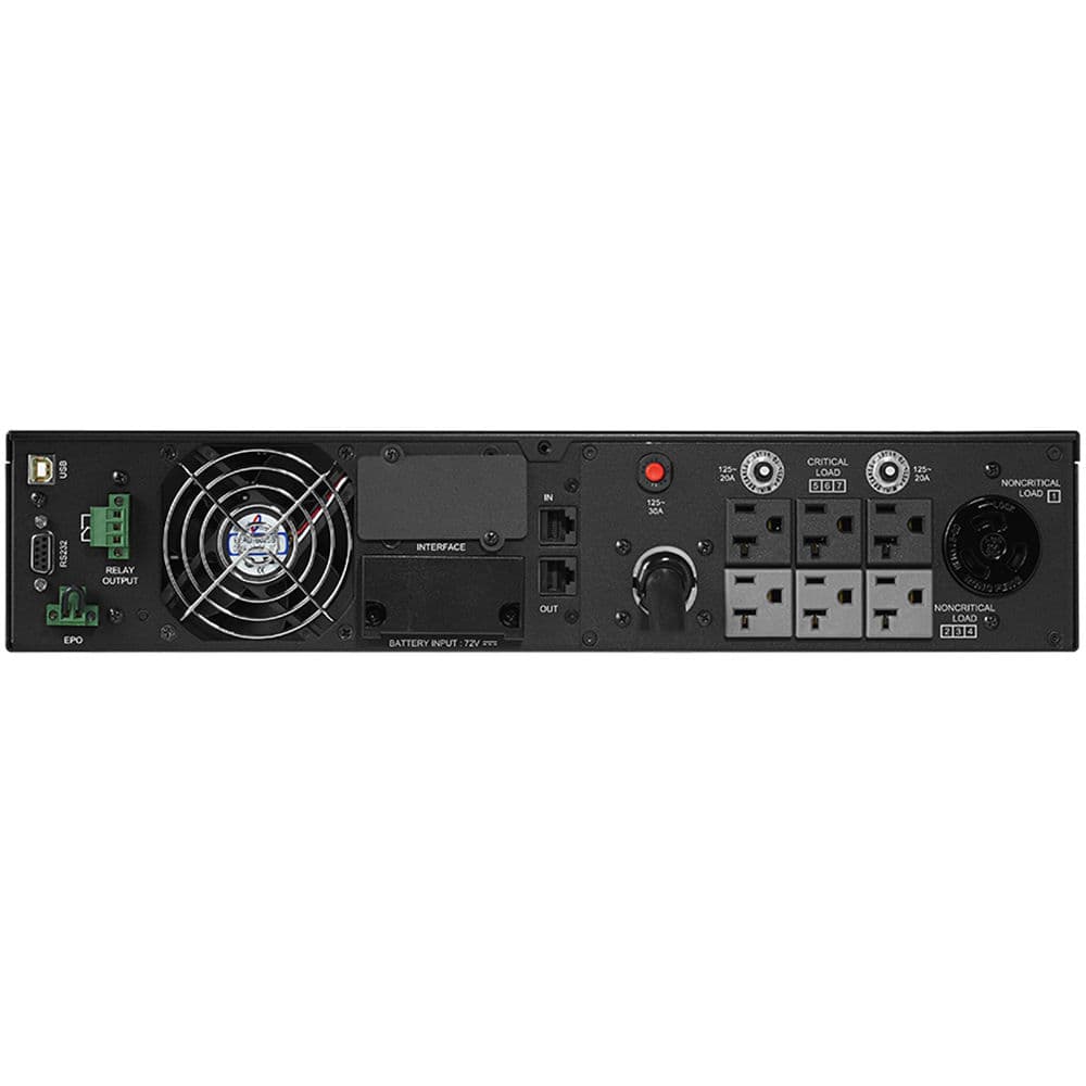 CyberPower OL3000RTXL2U 3,000 VA 2U rackmount online UPS with LCD display