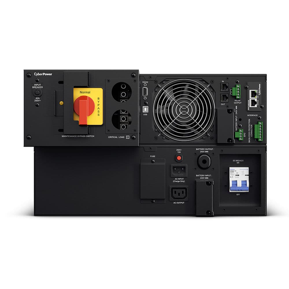 CyberPower OL6KRTHW 6,000 VA 6,000 W 6U rack-mount online UPS for enterprise servers