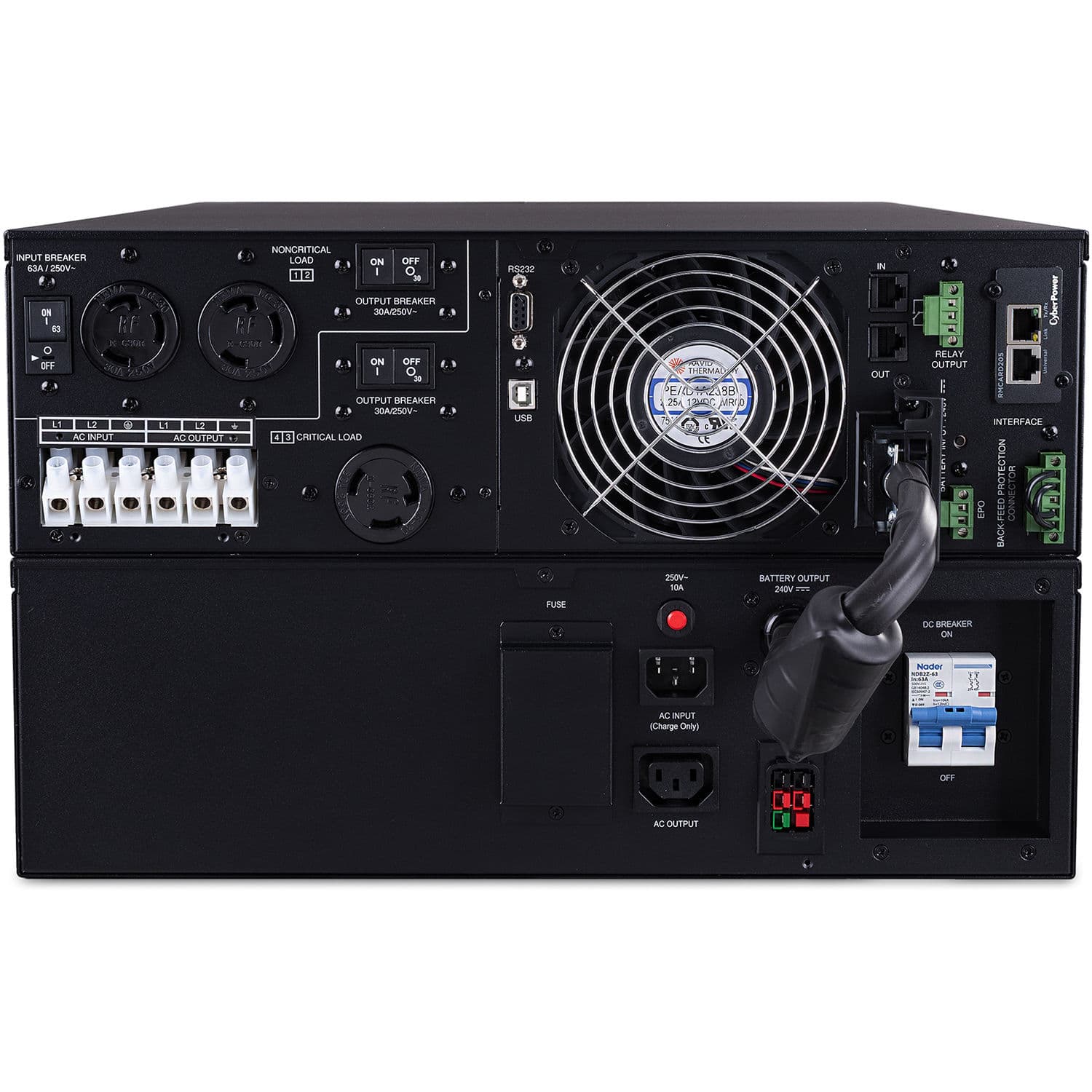 SMART APP UPS 8KVA RT 200/240V view 4