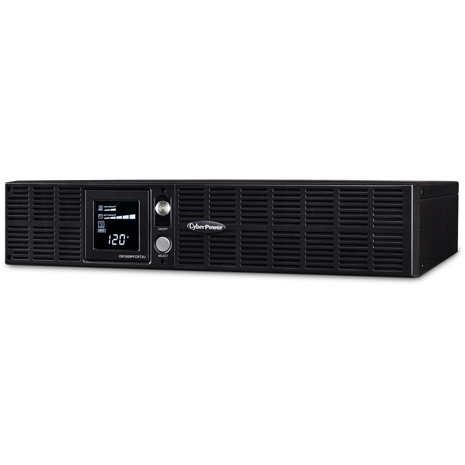 CyberPower OR1000PFCRT2U 1,000 VA 2U rack/tower UPS with LCD and sine wave output