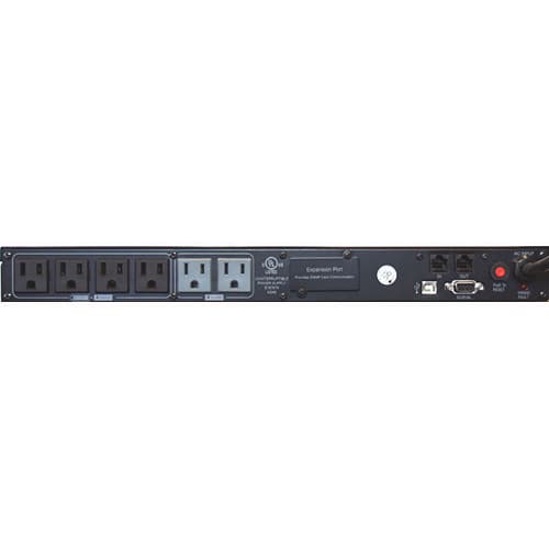 CyberPower OR1500LCDRM1U 1,500 VA 1U rack-mount UPS with LCD and AVR