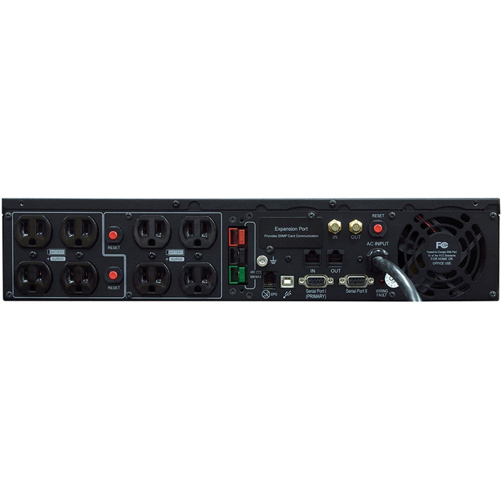 CyberPower OR1500LCDRTXL2U 1500VA 1125W rack mount UPS with LCD and 8 outlets