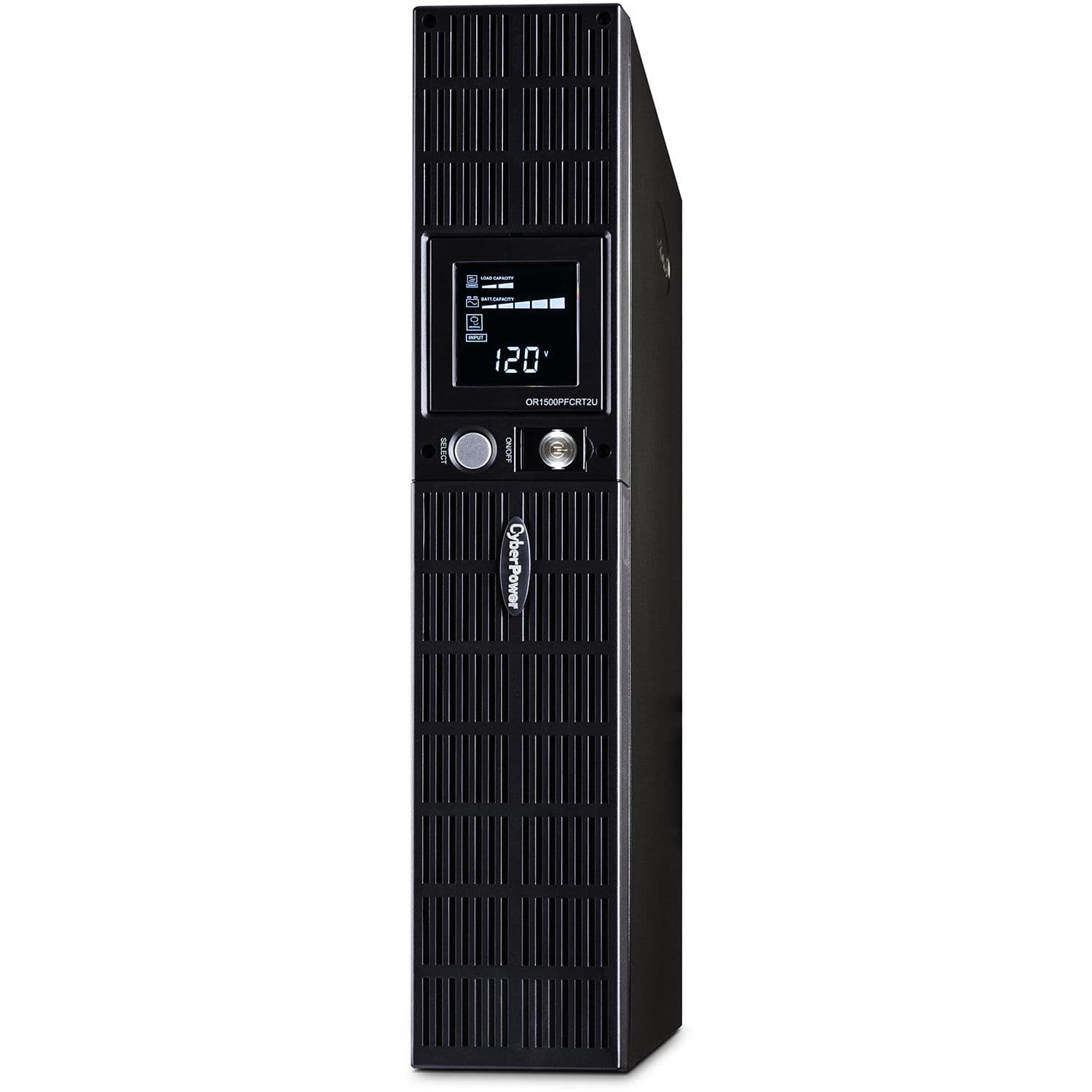 CyberPower OR1500PFCRT2U 1,500 VA 1,050 W 2U rack mount UPS with LCD and 8 outlets