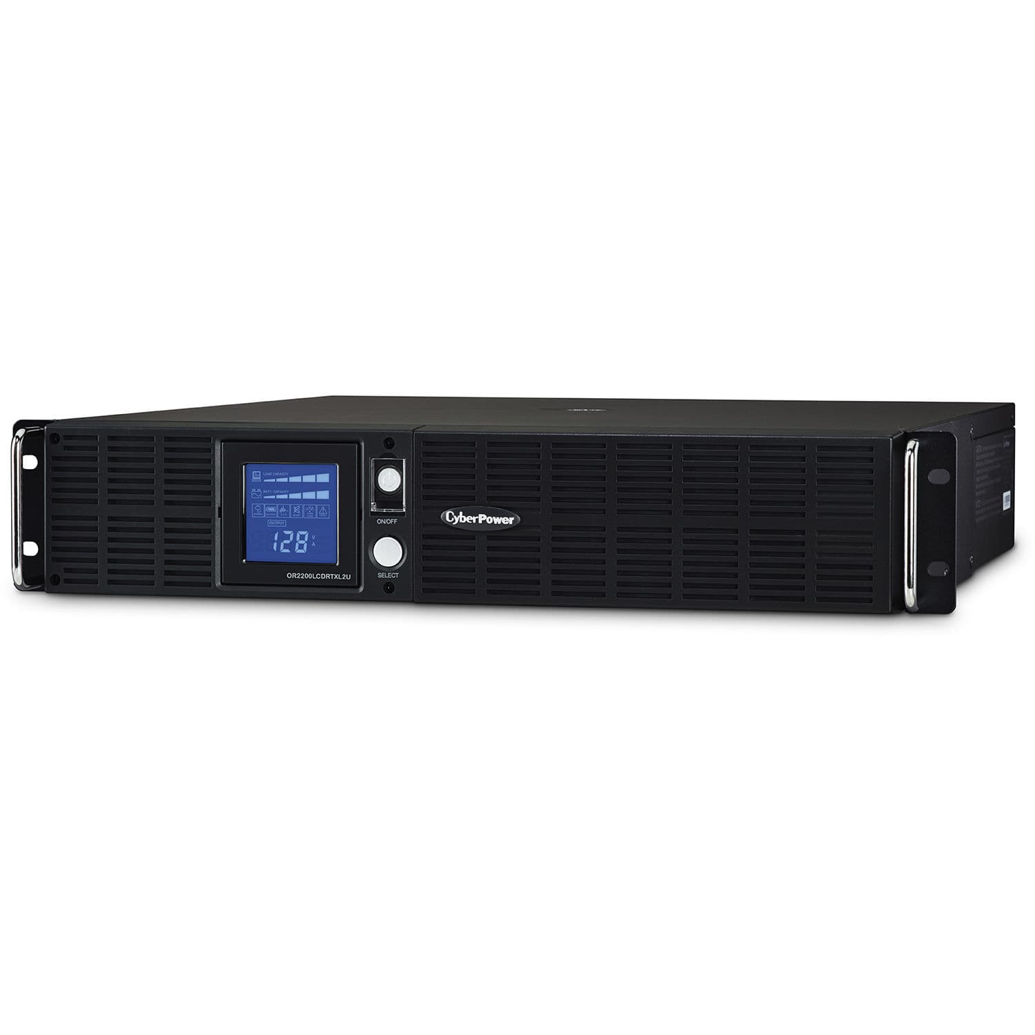 CyberPower OR2200LCDRTXL2U 2,190 VA 1,650 W 2U rack mount UPS with LCD and 8 outlets
