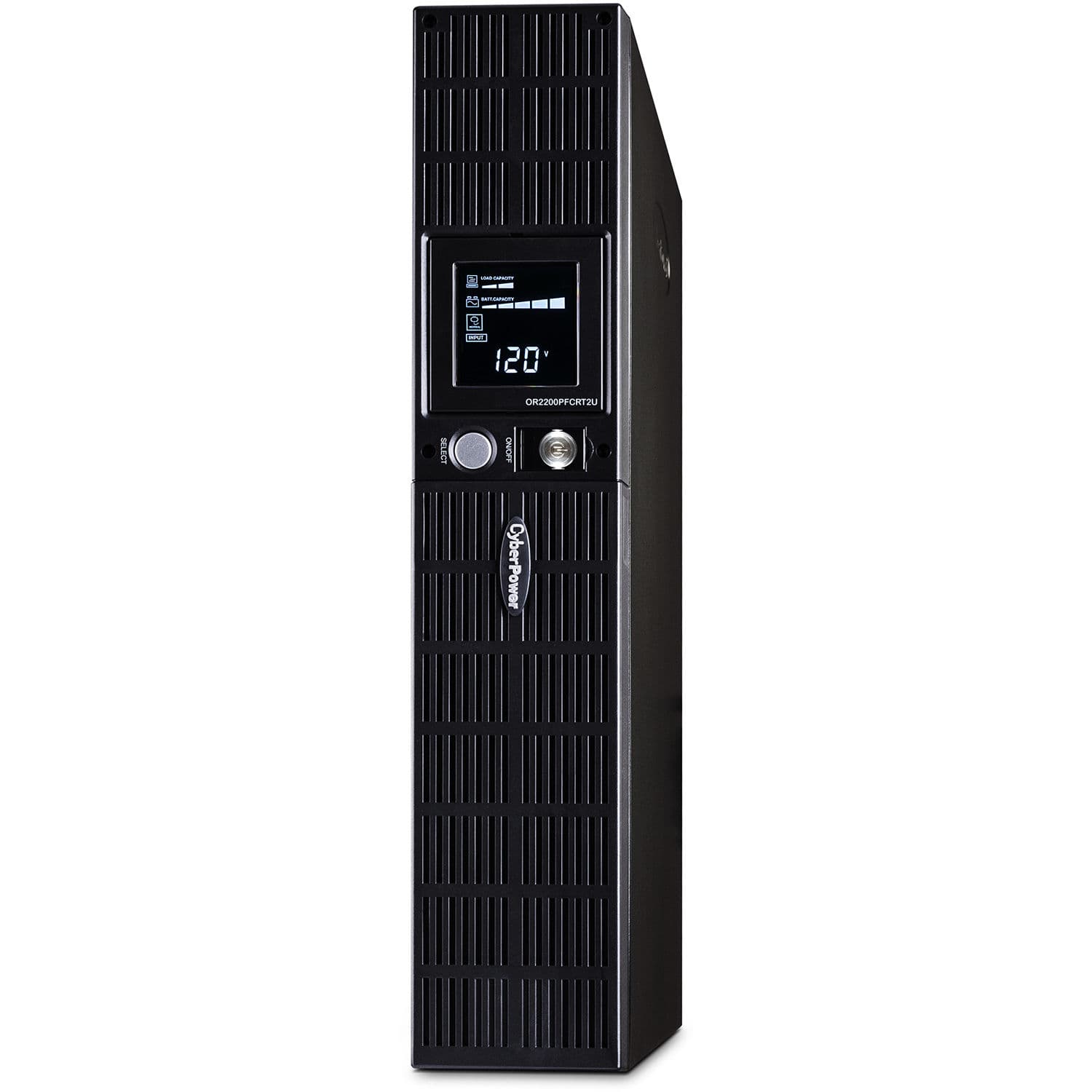 CyberPower OR2200PFCRT2U 2000VA 1540W rack mount UPS with LCD and 8 outlets