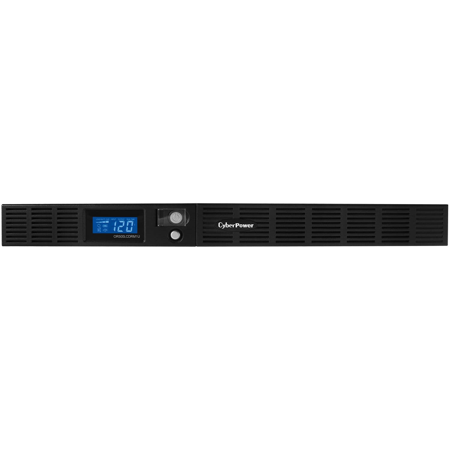 CyberPower OR500LCDRM1U 500VA 1U rackmount UPS with LCD and six NEMA outlets