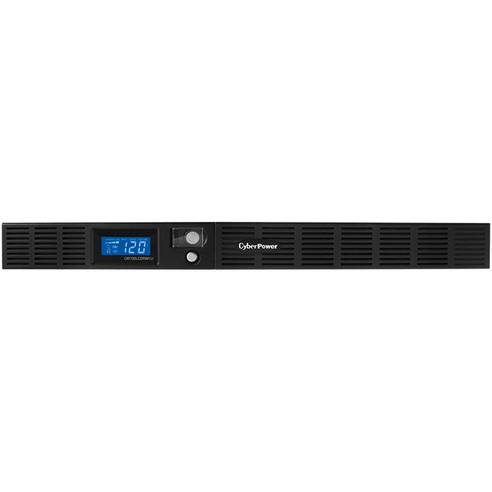 CyberPower OR700LCDRM1U 700VA 400W Rack Mount UPS | AVR, 1U