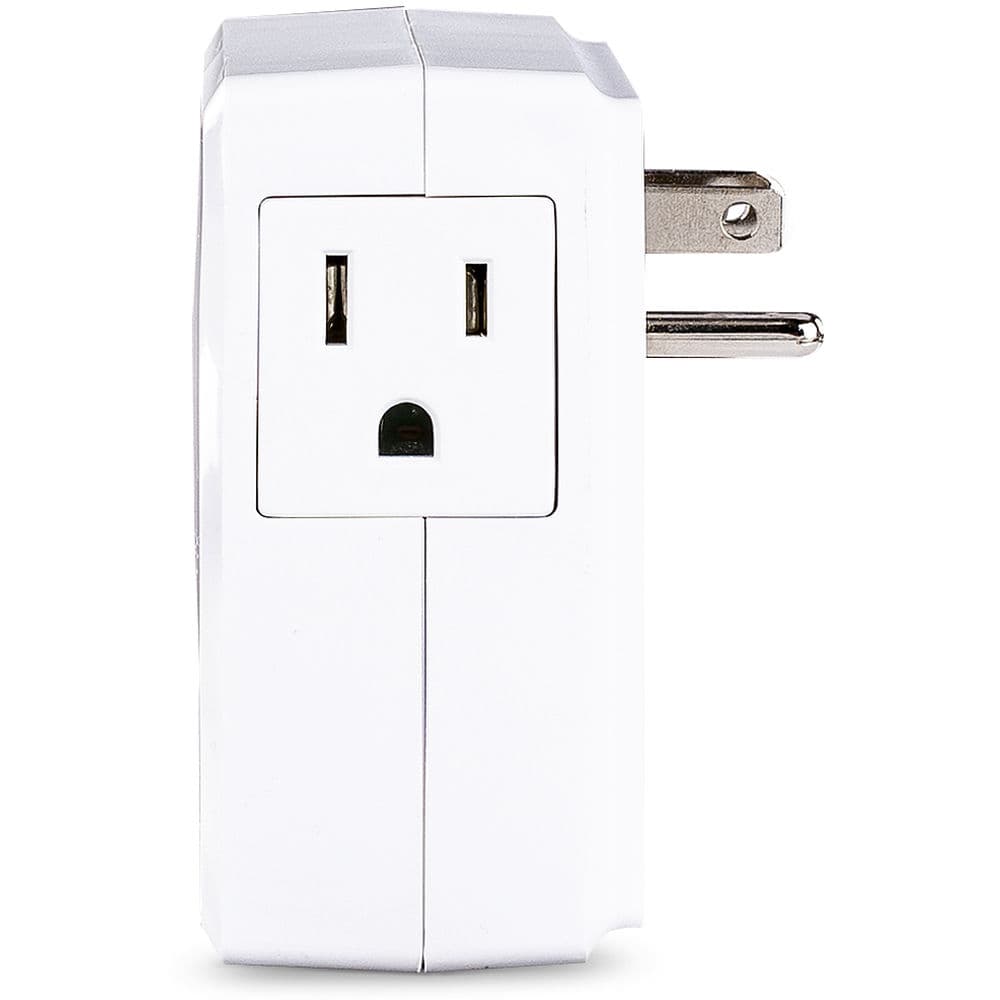 CyberPower P2WU white wall tap surge protector with 3 USB Type-A ports and 500 J protection