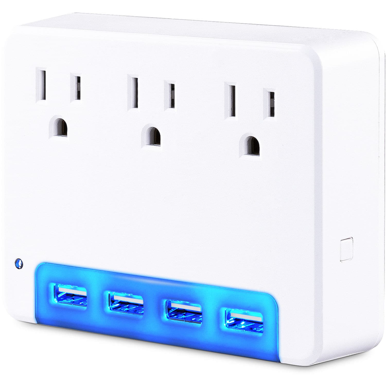 CyberPower P3WUN surge protector with 4 USB ports, 3.4 A output, and night light