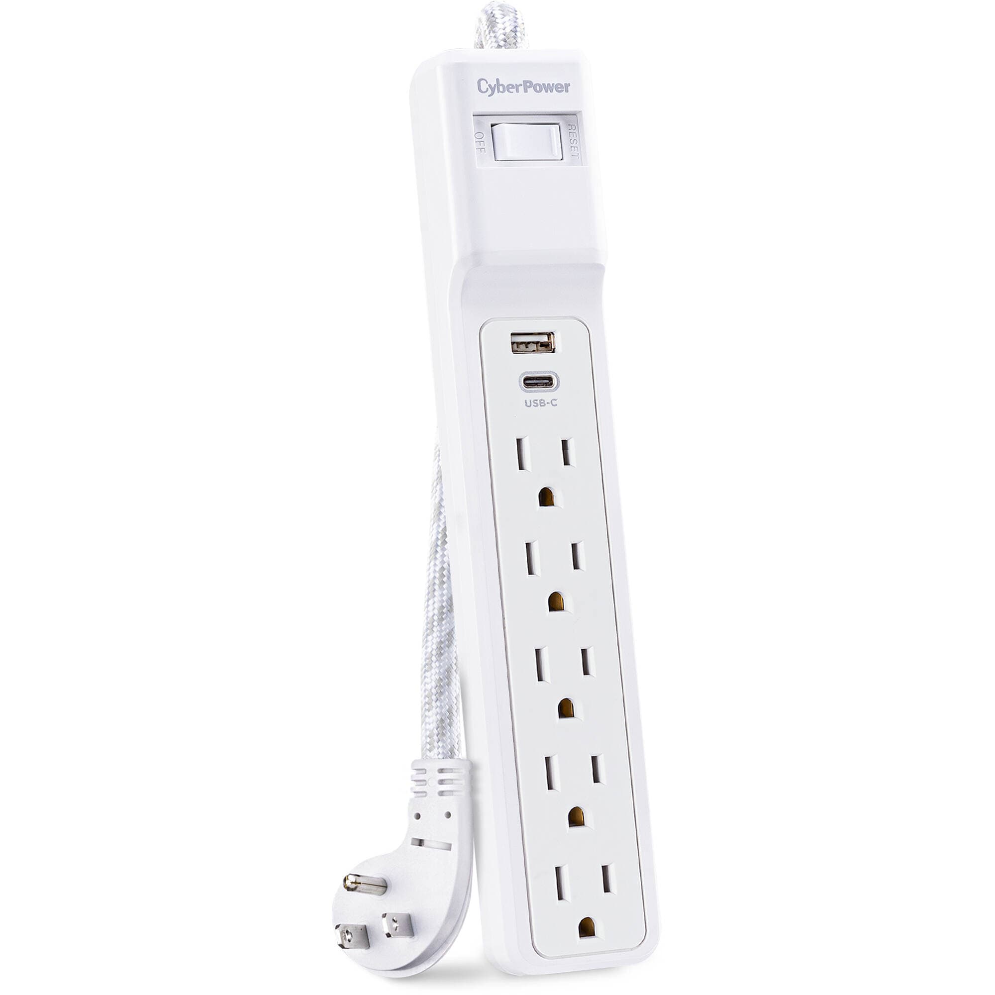 CyberPower P504UC 5-Outlet Surge Suppressor | USB Charging, Home Office